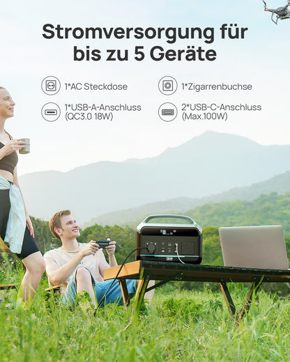 DaranEner NEO300 Pro Portable Power Station | 600W 299Wh