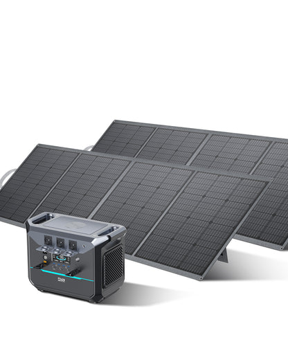 DaranEner NEO2000 + SP200 | Solar Generator Kit